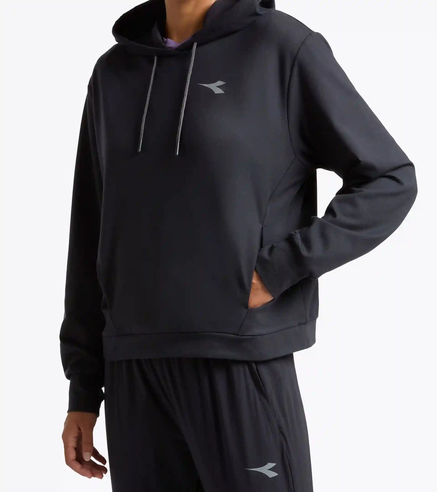 L. JERSEY PULLOVER HOODIE