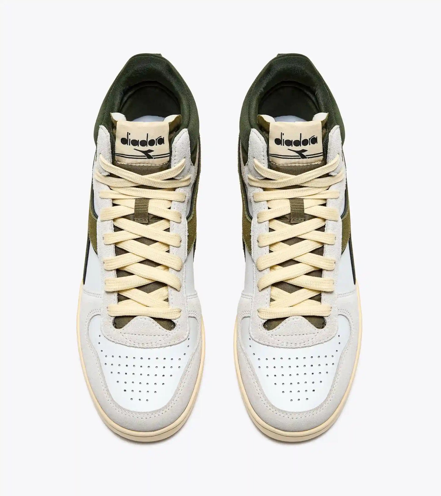 MAGIC BASKET DEMI CUT SUEDE LEATHER