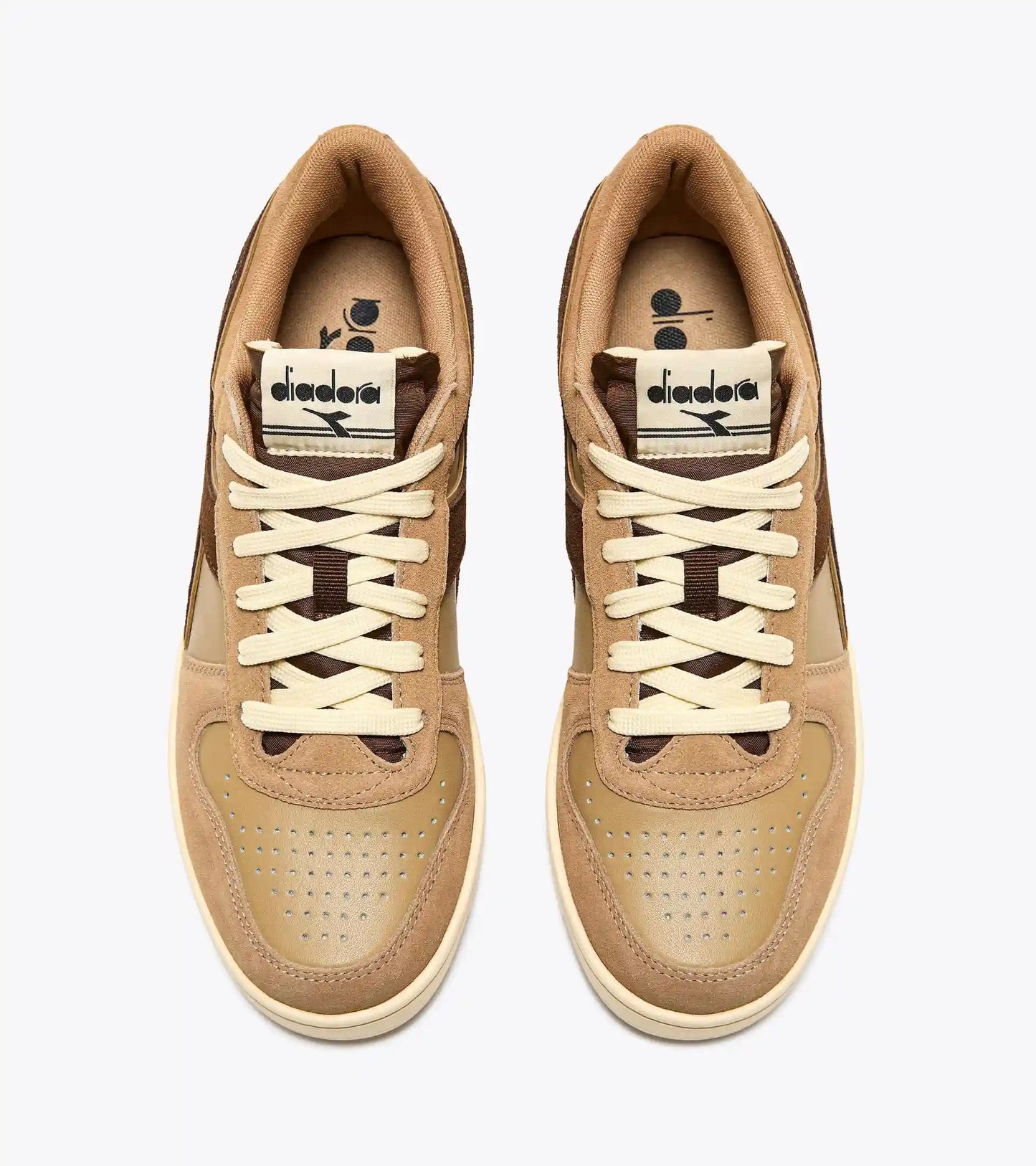 MAGIC BASKET LOW SUEDE LEATHER