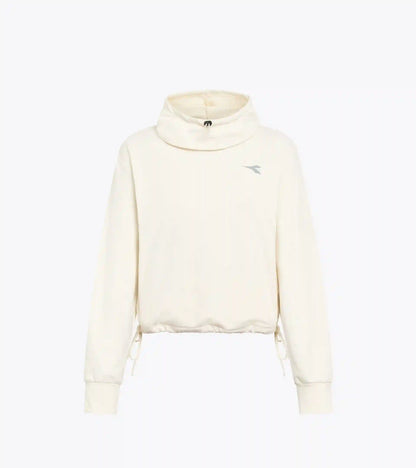 L. JERSEY PULLOVER HOODIE RUN CREW