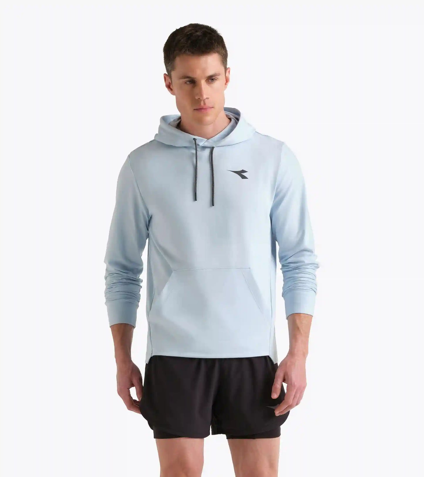 JERSEY PULLOVER HOODIE RUN CREW