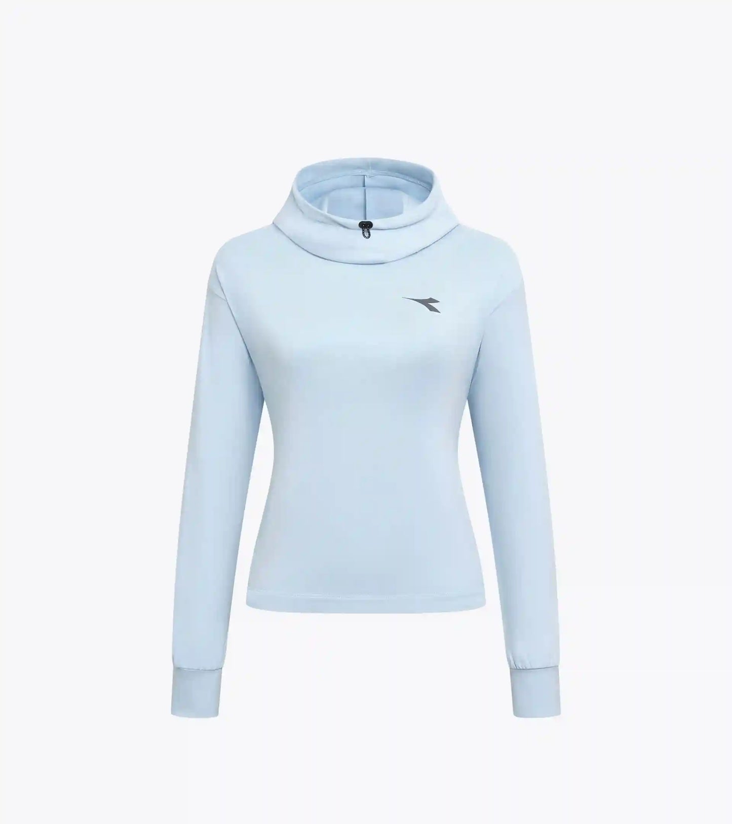 L. JERSEY PULLOVER HOODIE RUN CREW
