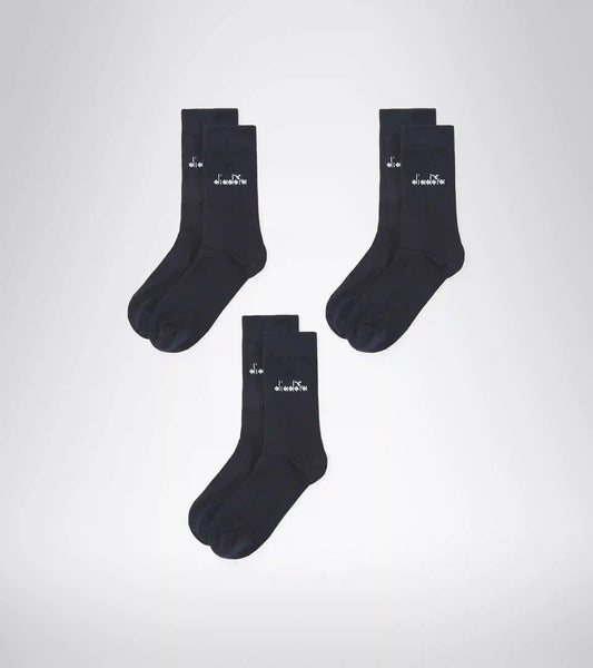 U. MID PLAIN SOCKS 3-PACK