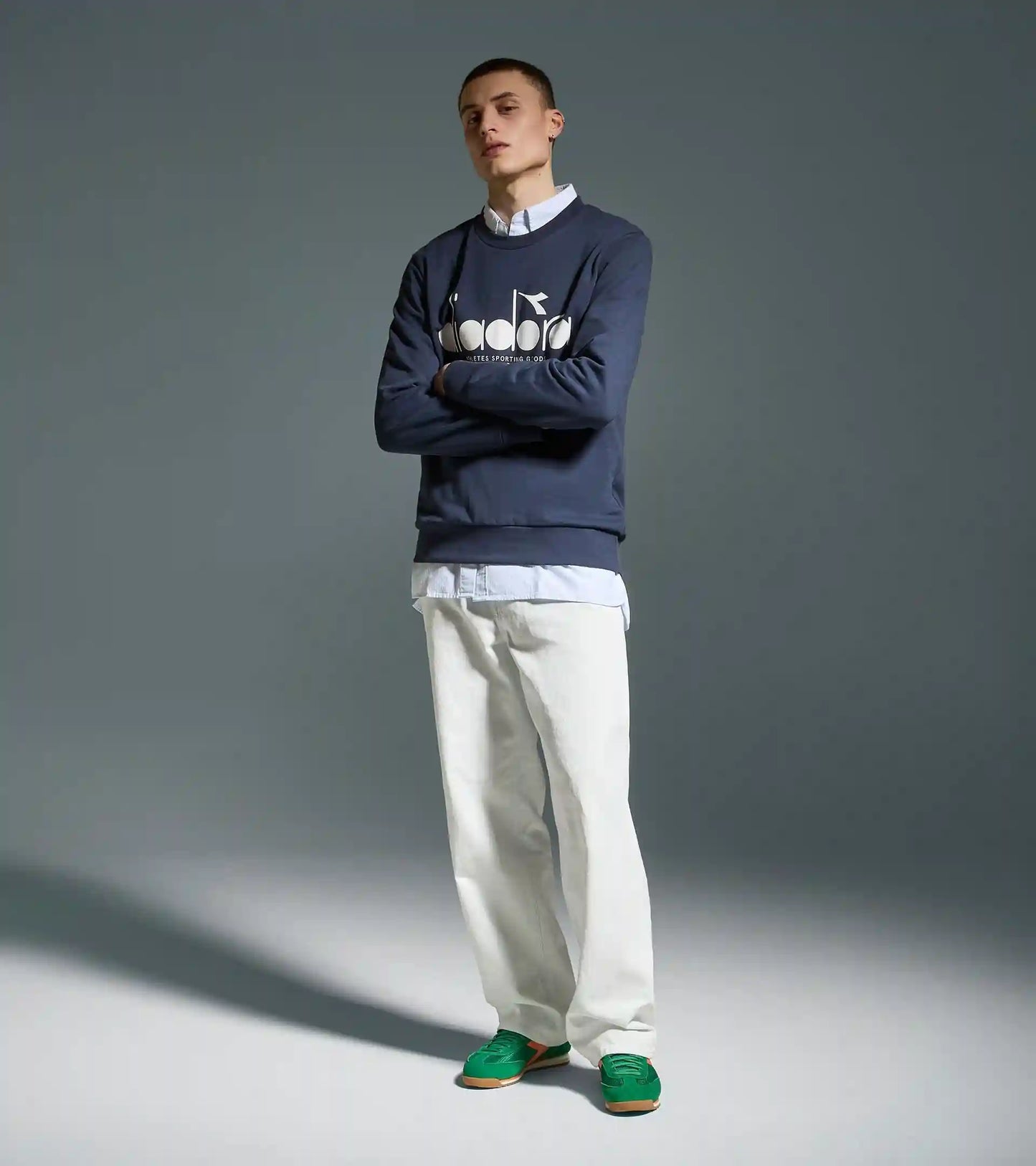 SWEATSHIRT CREW LOGO
