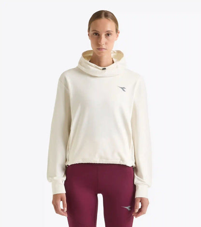 L. JERSEY PULLOVER HOODIE RUN CREW