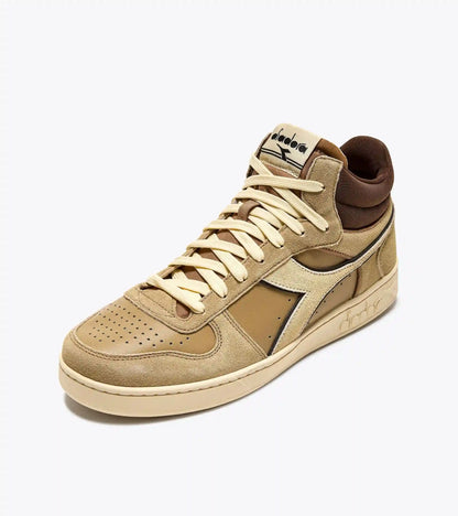 MAGIC BASKET DEMI CUT SUEDE LEATHER