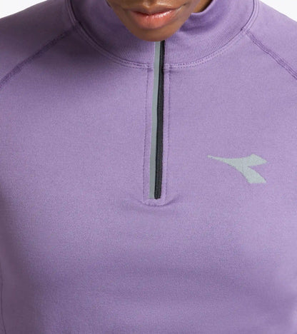 L. LS T-SHIRT 1/2 ZIP STRATOUNO