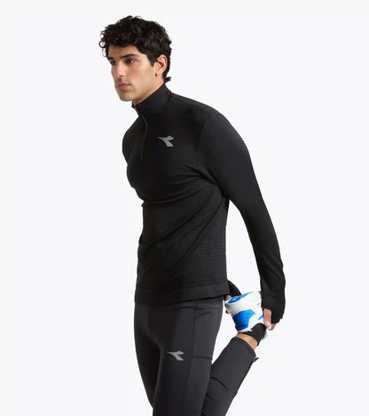 LS T-SHIRT 1/2 ZIP STRATOUNO