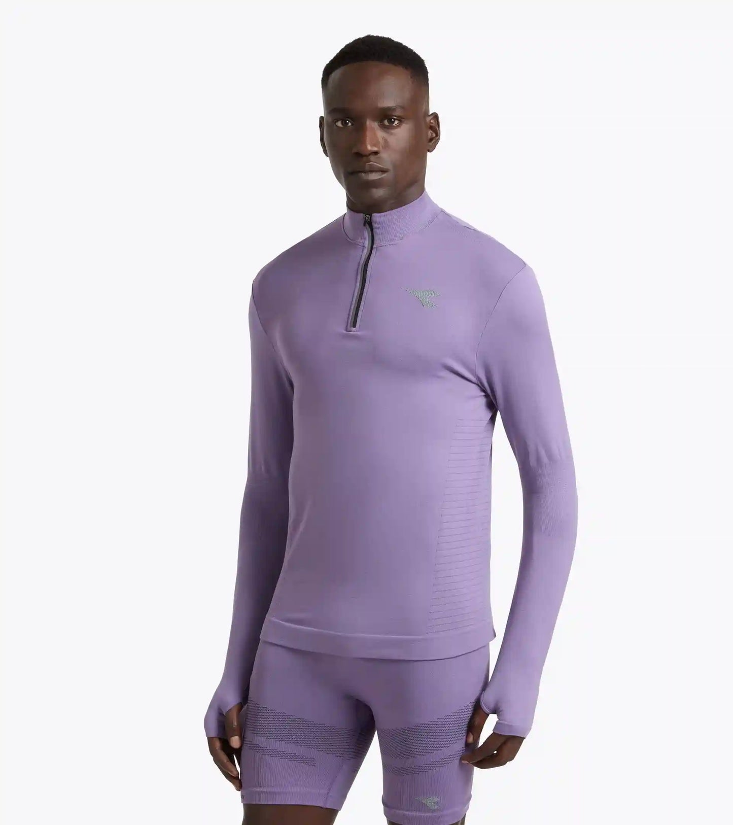 LS T-SHIRT 1/2 ZIP STRATOUNO