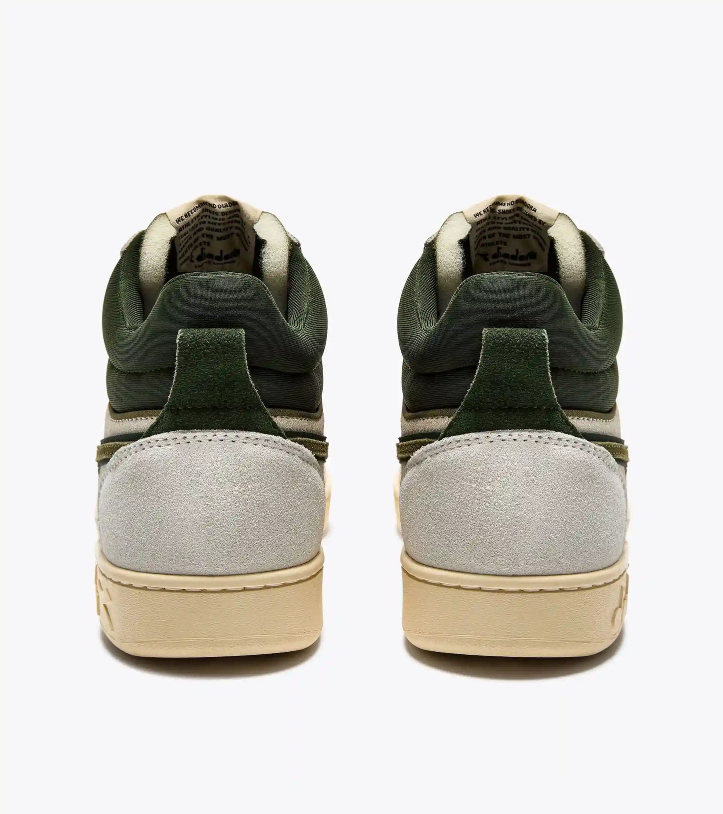MAGIC BASKET DEMI CUT SUEDE LEATHER