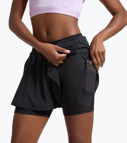 L. SHORTS 2IN1