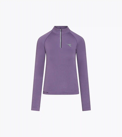 L. LS T-SHIRT 1/2 ZIP STRATOUNO