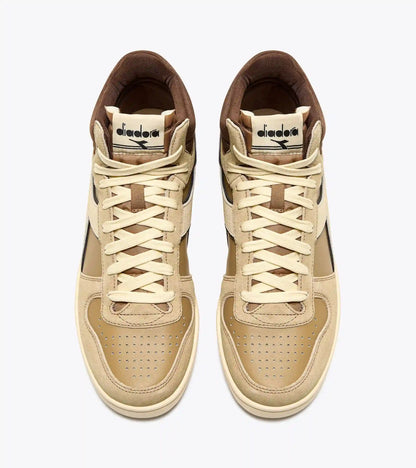 MAGIC BASKET DEMI CUT SUEDE LEATHER