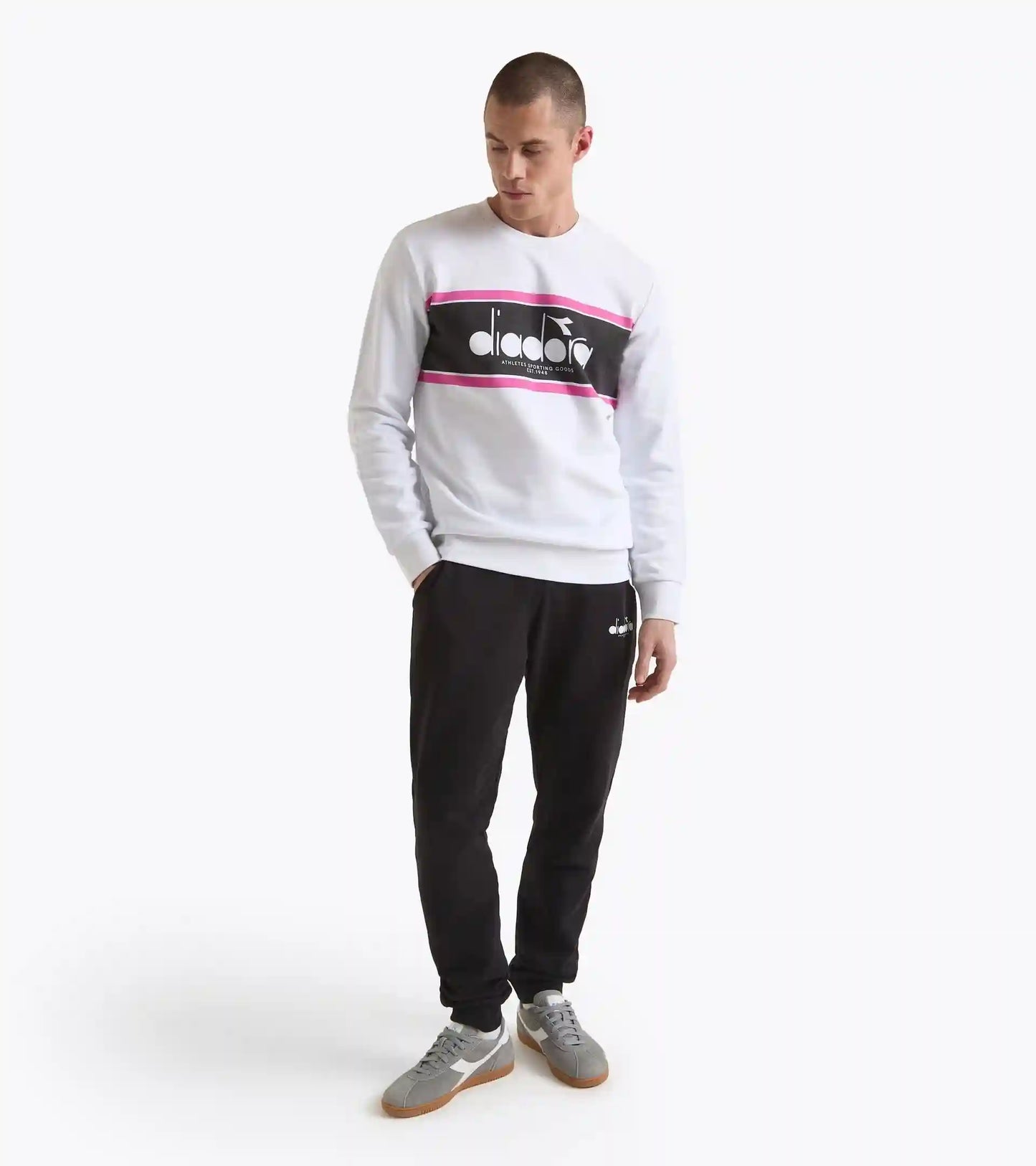 SWEATSHIRT CREW LOGO