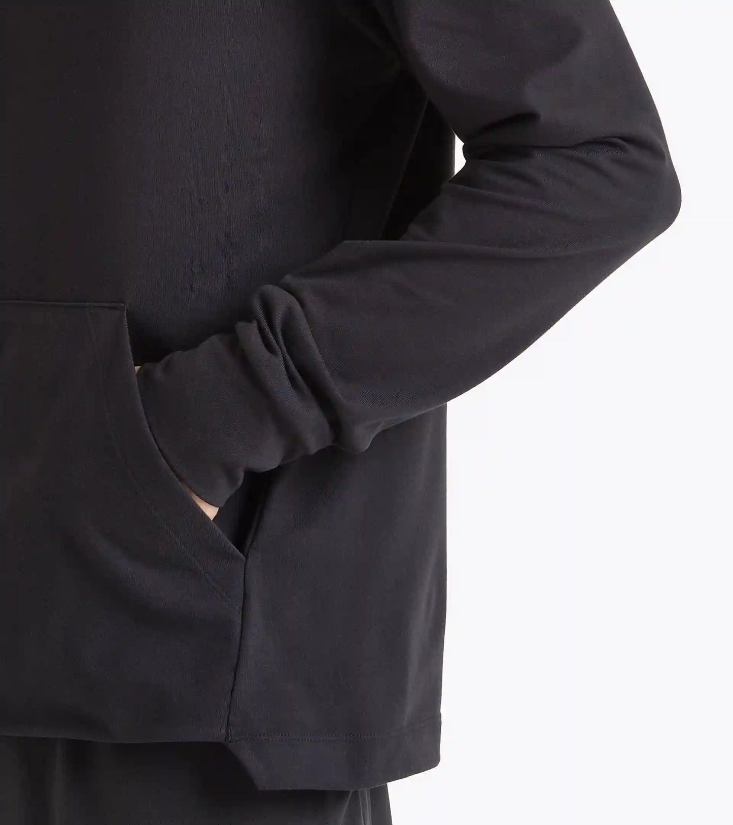 JERSEY PULLOVER HOODIE RUN CREW