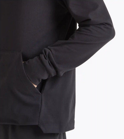 JERSEY PULLOVER HOODIE RUN CREW