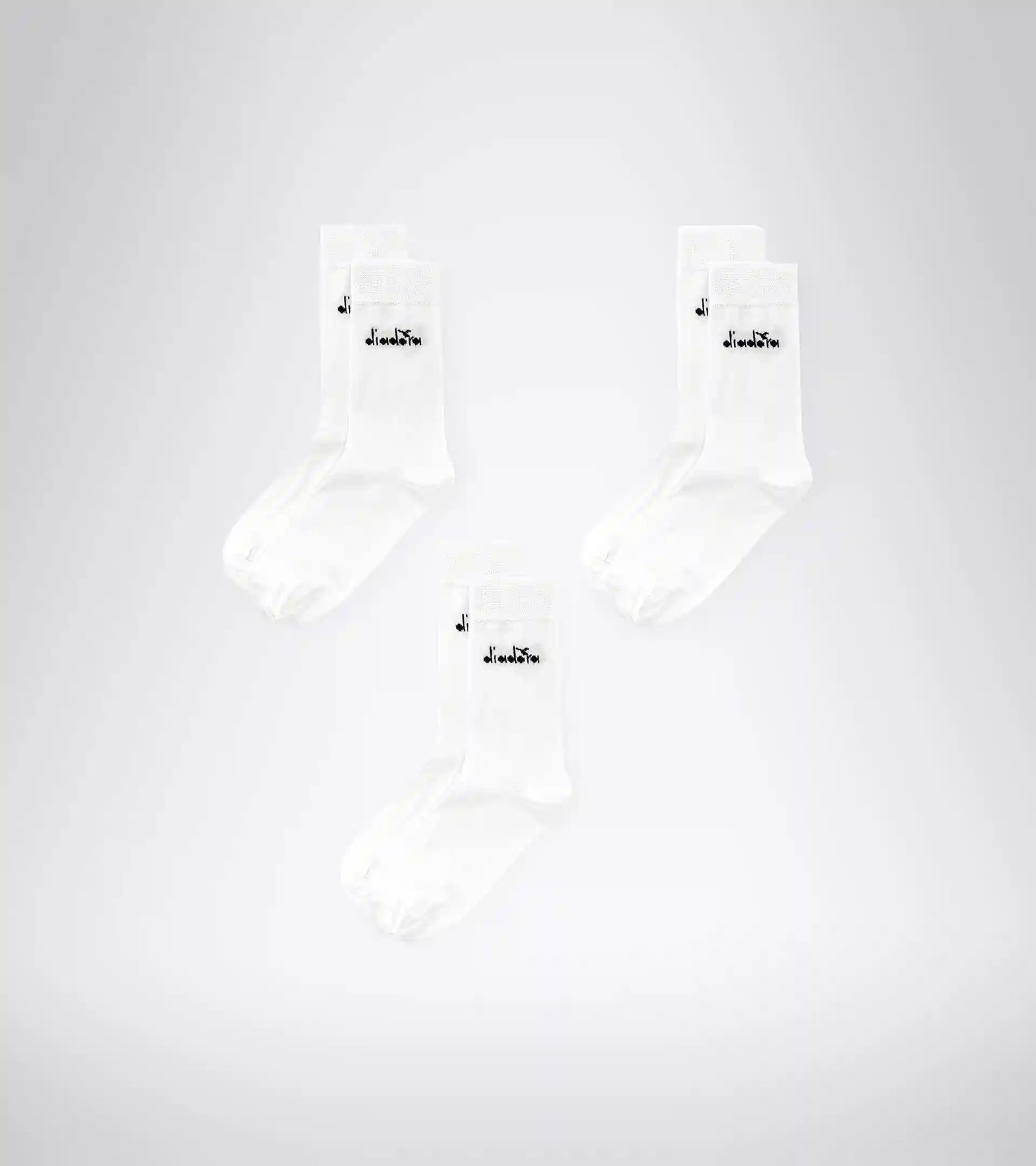 U. MID PLAIN SOCKS 3-PACK