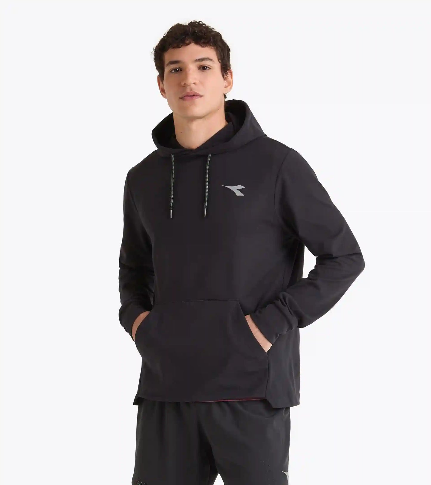 JERSEY PULLOVER HOODIE RUN CREW