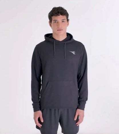 JERSEY PULLOVER HOODIE RUN CREW