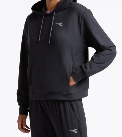 L. JERSEY PULLOVER HOODIE