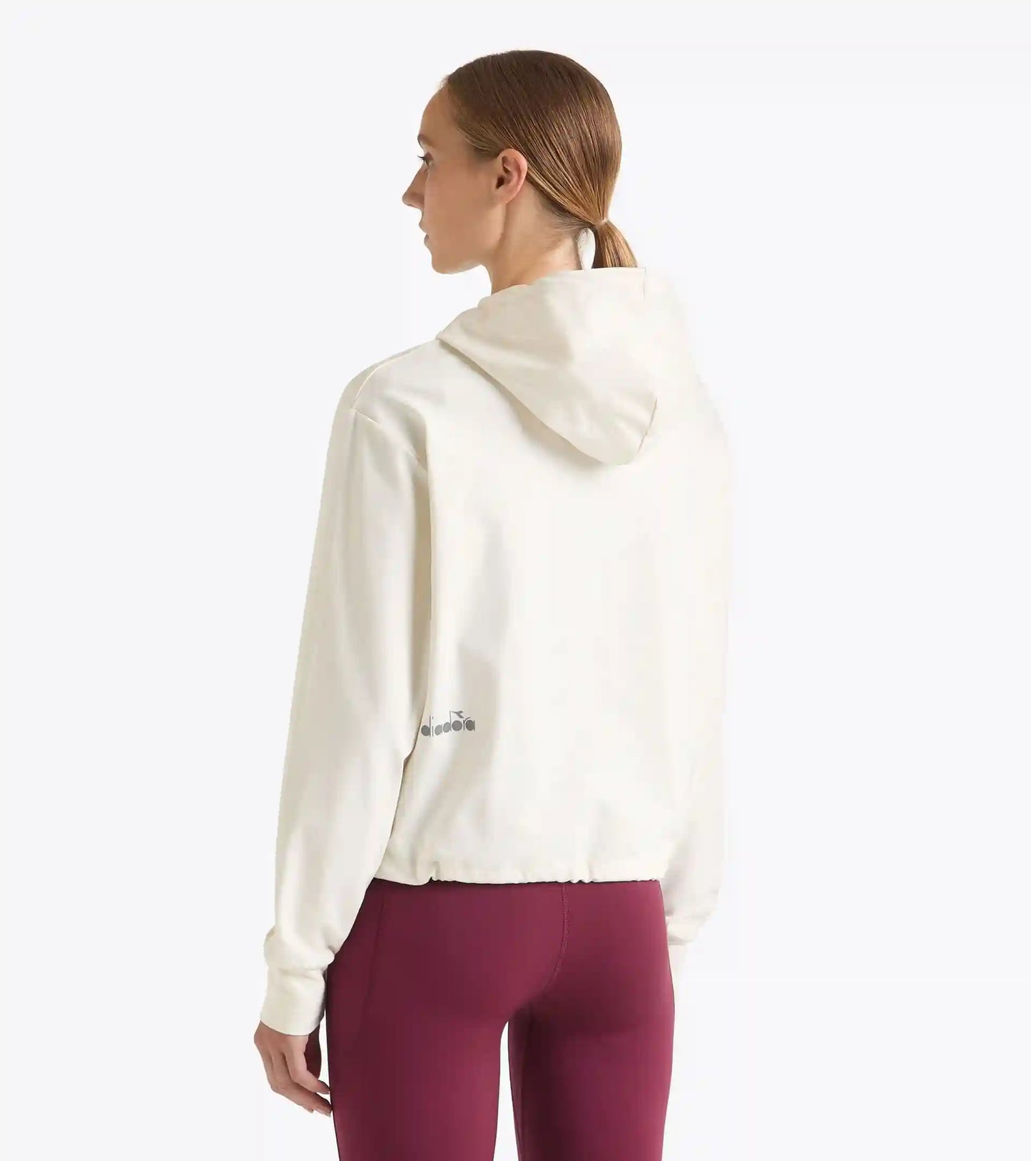 L. JERSEY PULLOVER HOODIE RUN CREW