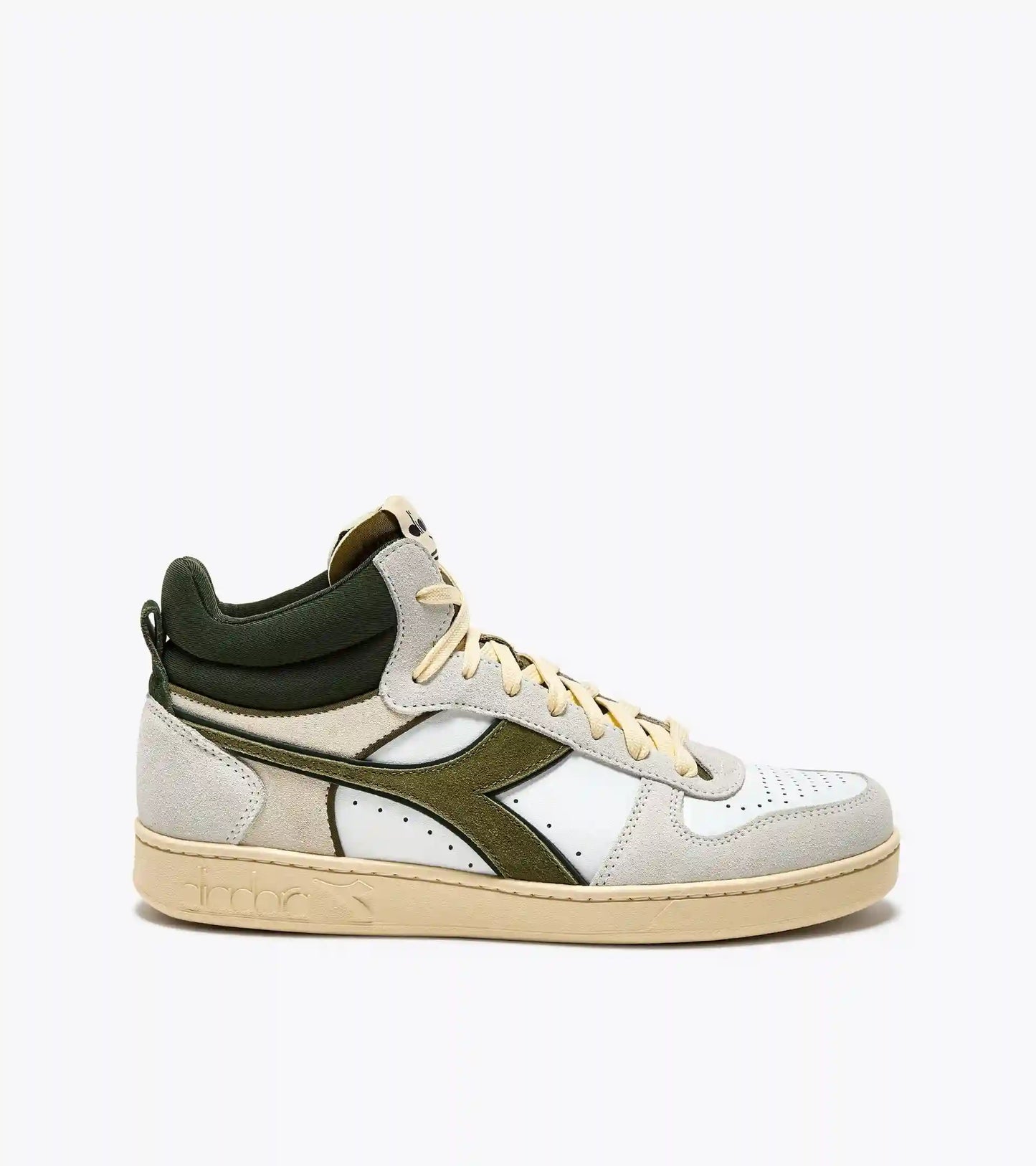 MAGIC BASKET DEMI CUT SUEDE LEATHER