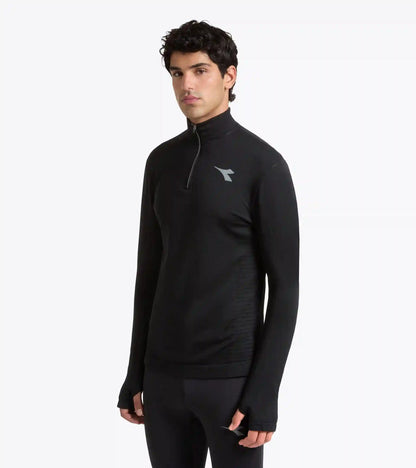 LS T-SHIRT 1/2 ZIP STRATOUNO