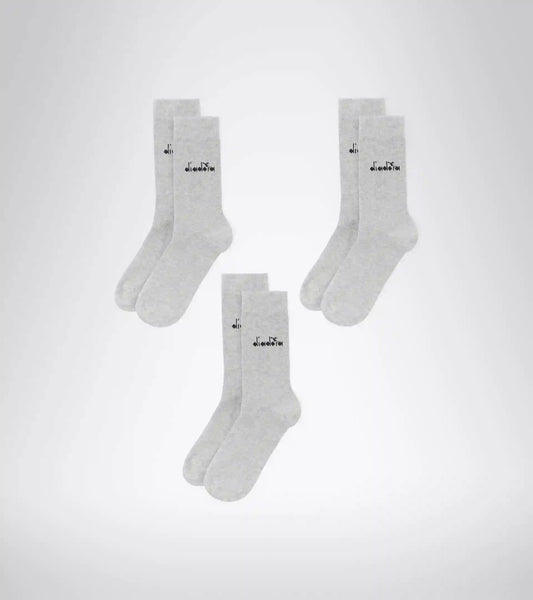 U. MID PLAIN SOCKS 3-PACK