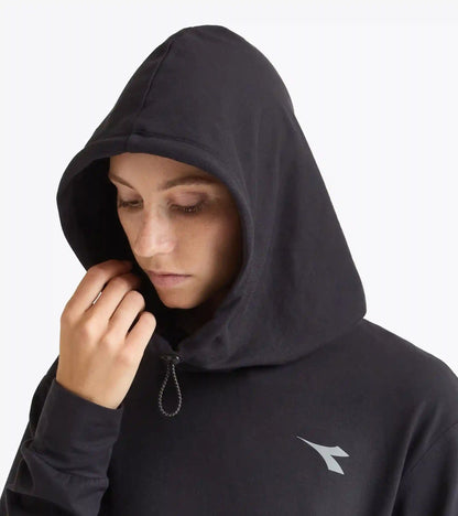 L. JERSEY PULLOVER HOODIE RUN CREW