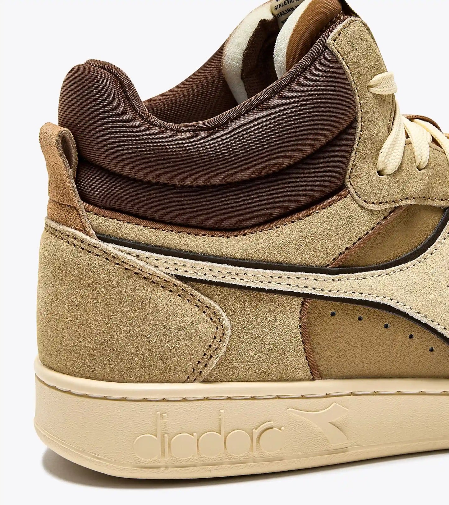 MAGIC BASKET DEMI CUT SUEDE LEATHER