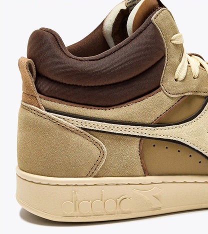 MAGIC BASKET DEMI CUT SUEDE LEATHER