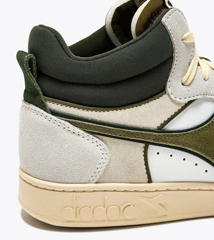 MAGIC BASKET DEMI CUT SUEDE LEATHER
