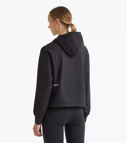 L. JERSEY PULLOVER HOODIE RUN CREW