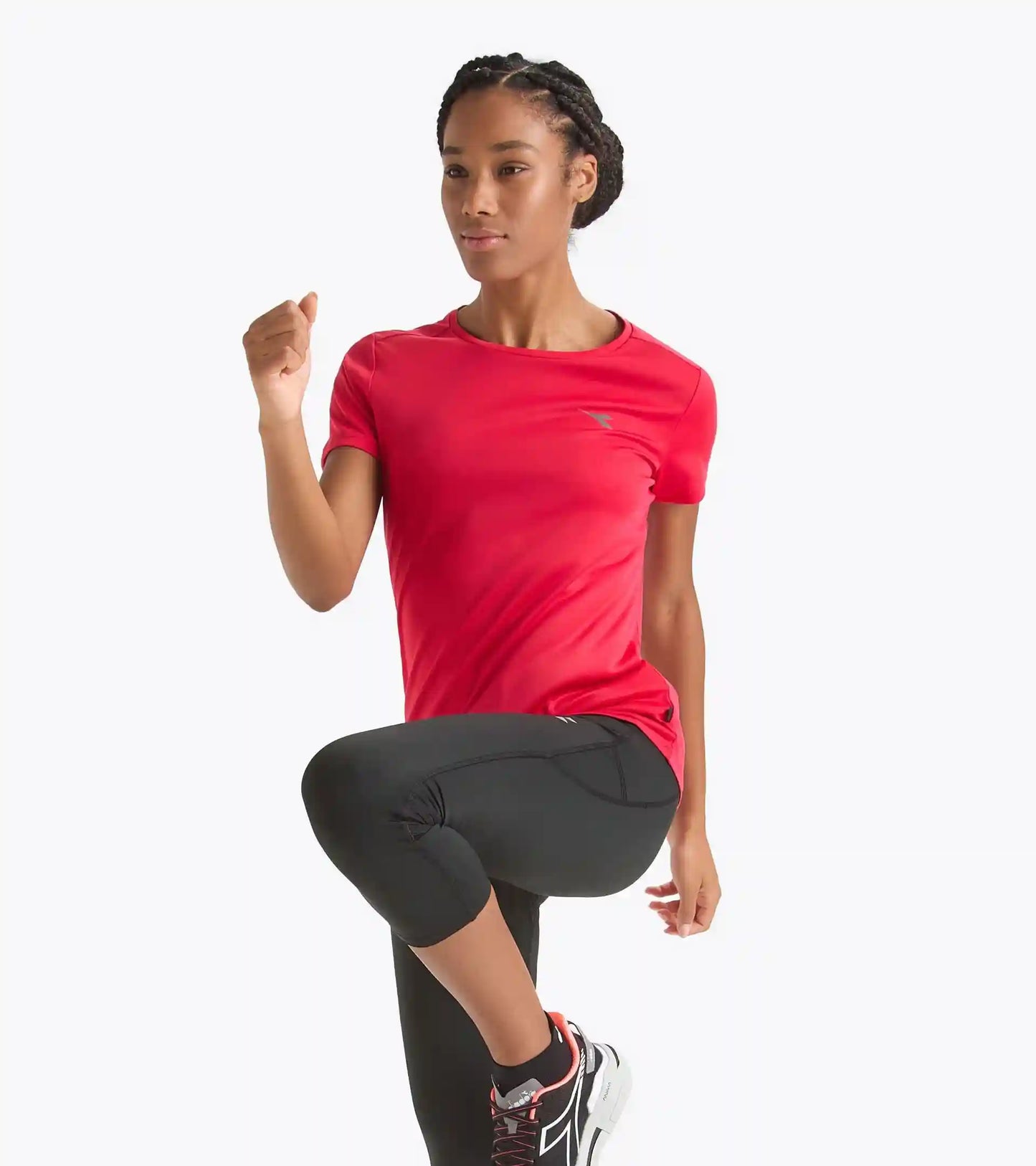 RUN SS T-SHIRT W