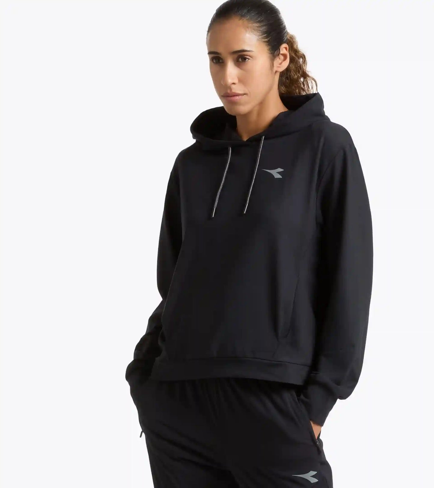 L. JERSEY PULLOVER HOODIE