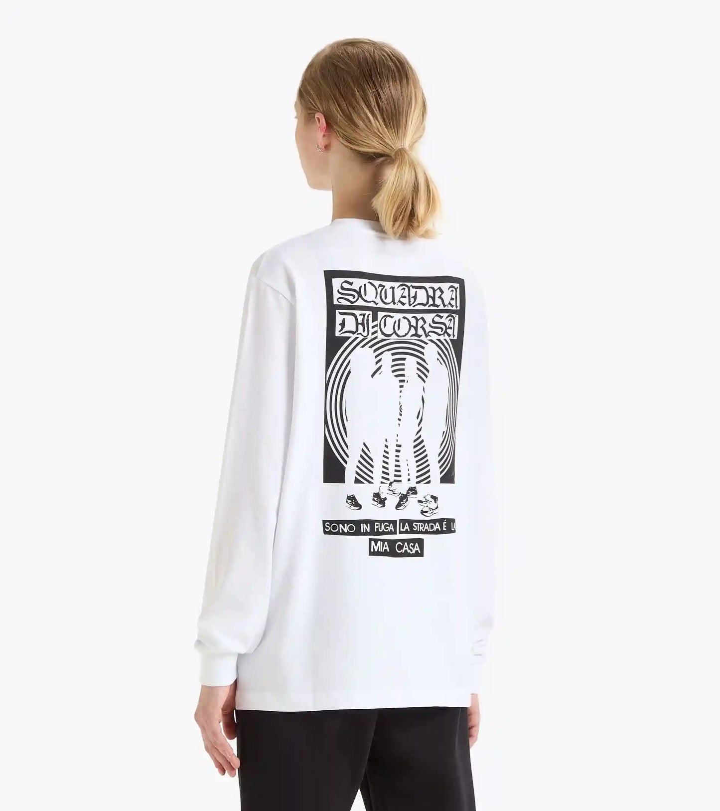 T-SHIRT LS SQUADRA DI CORSA