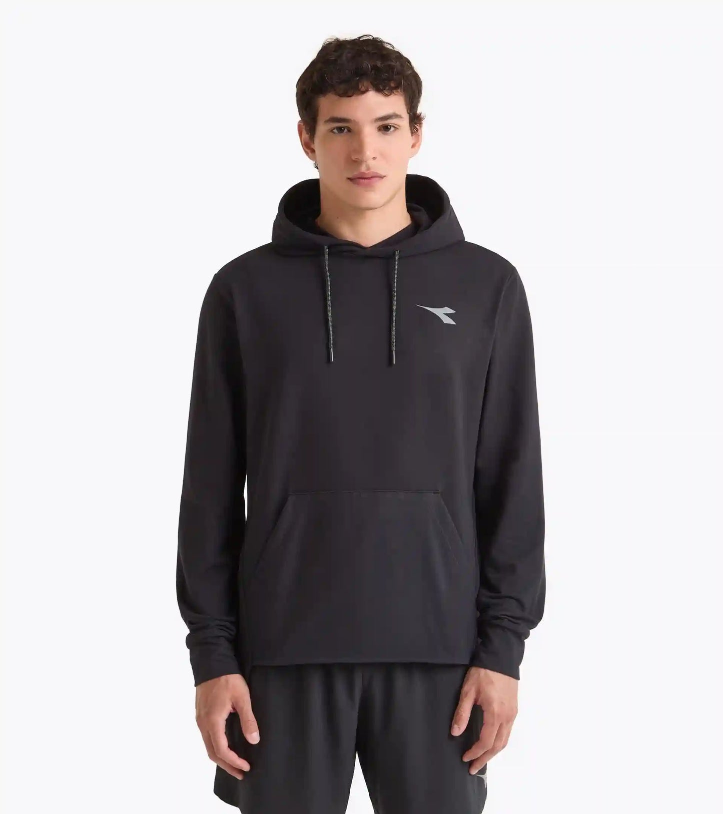 JERSEY PULLOVER HOODIE RUN CREW