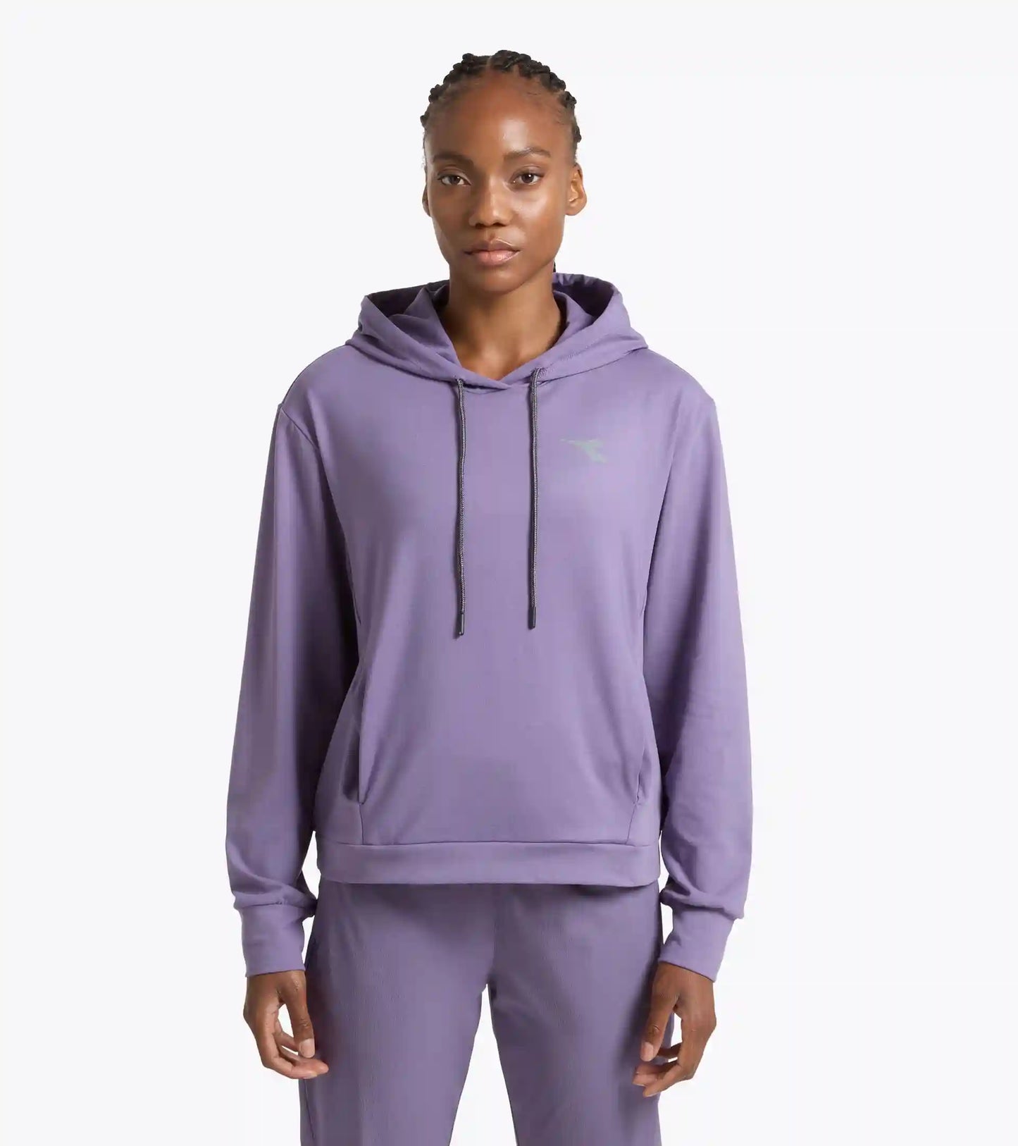 L. JERSEY PULLOVER HOODIE