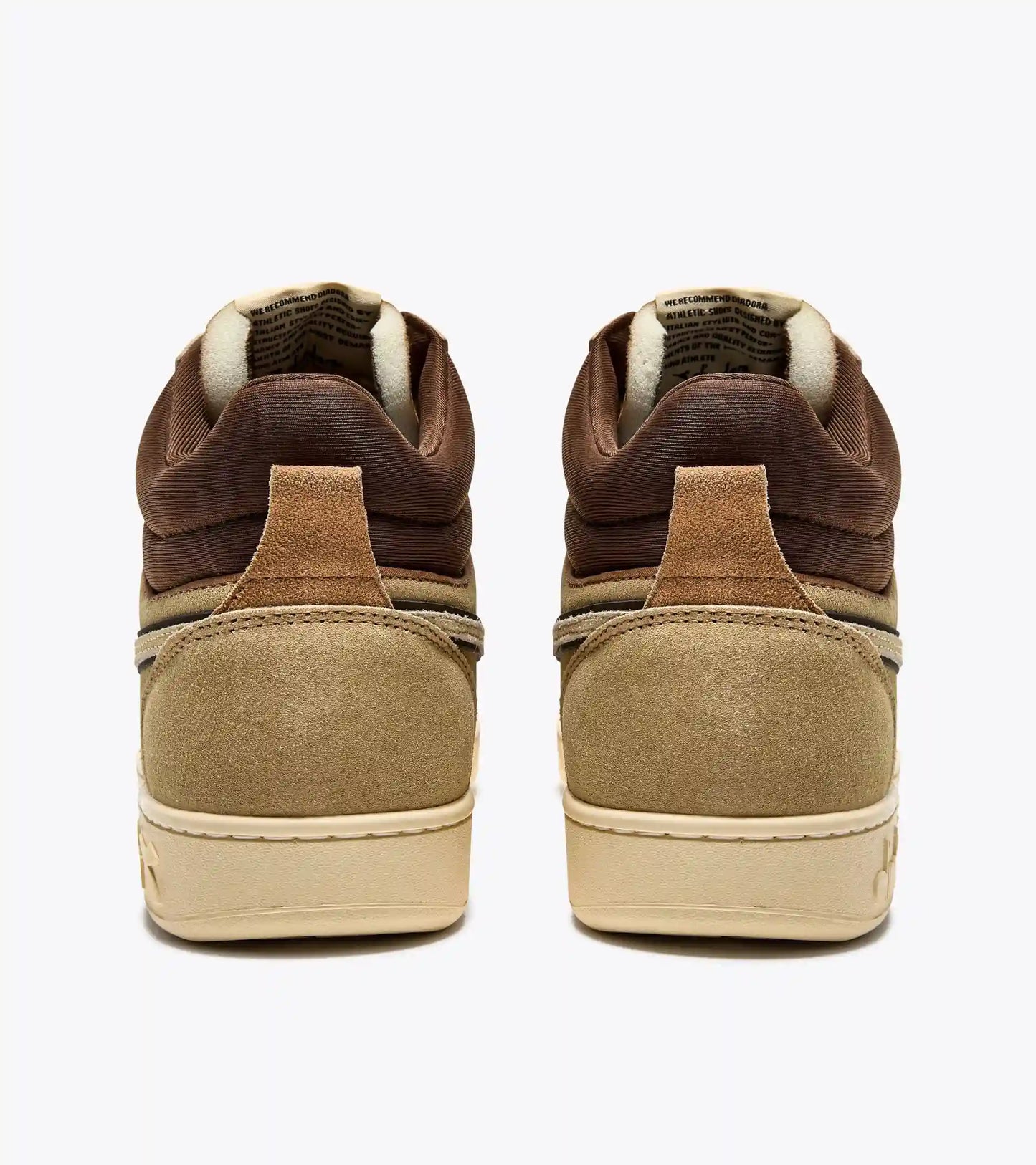MAGIC BASKET DEMI CUT SUEDE LEATHER