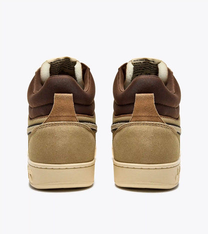 MAGIC BASKET DEMI CUT SUEDE LEATHER