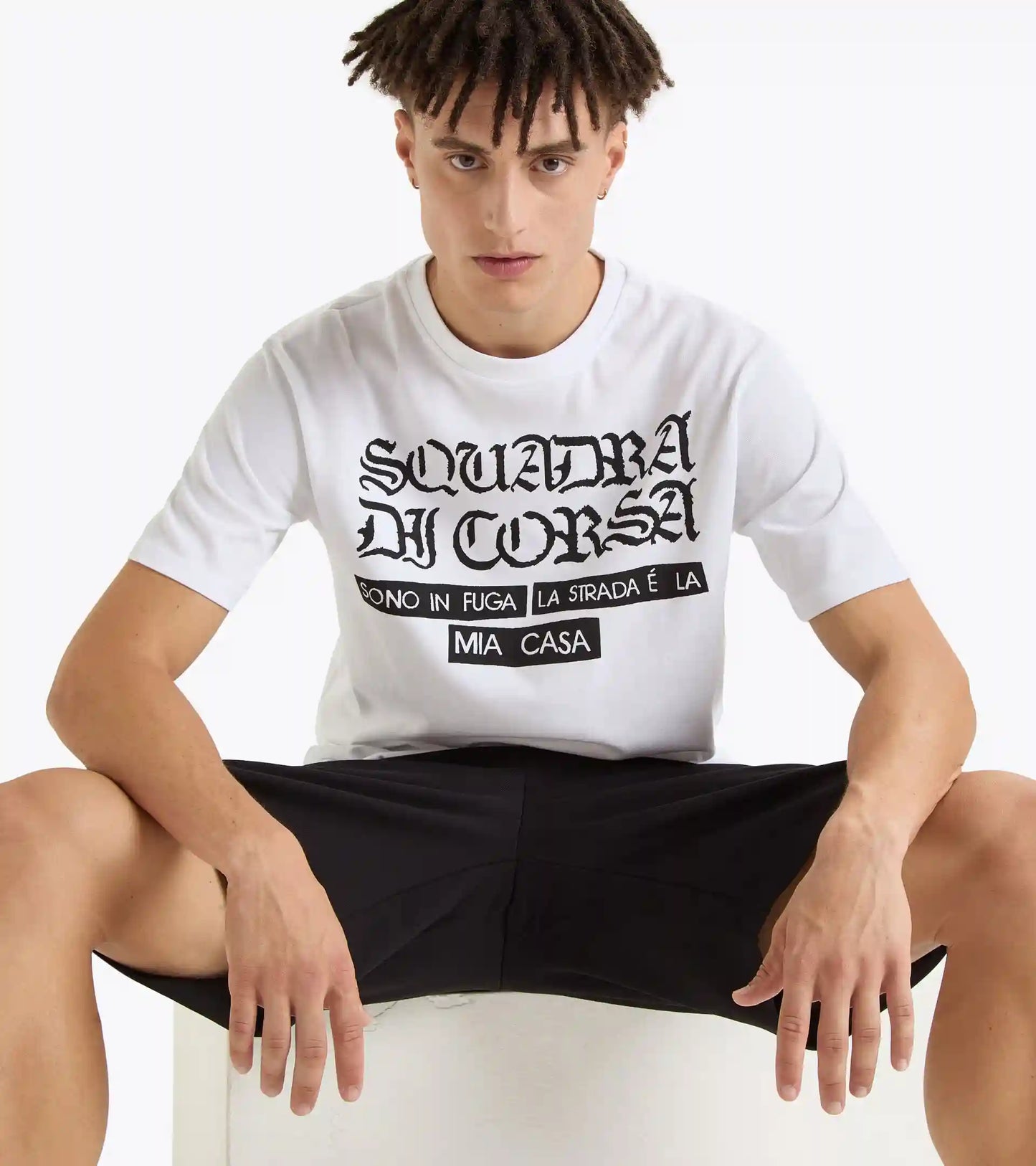 T-SHIRT SS SQUADRA DI CORSA