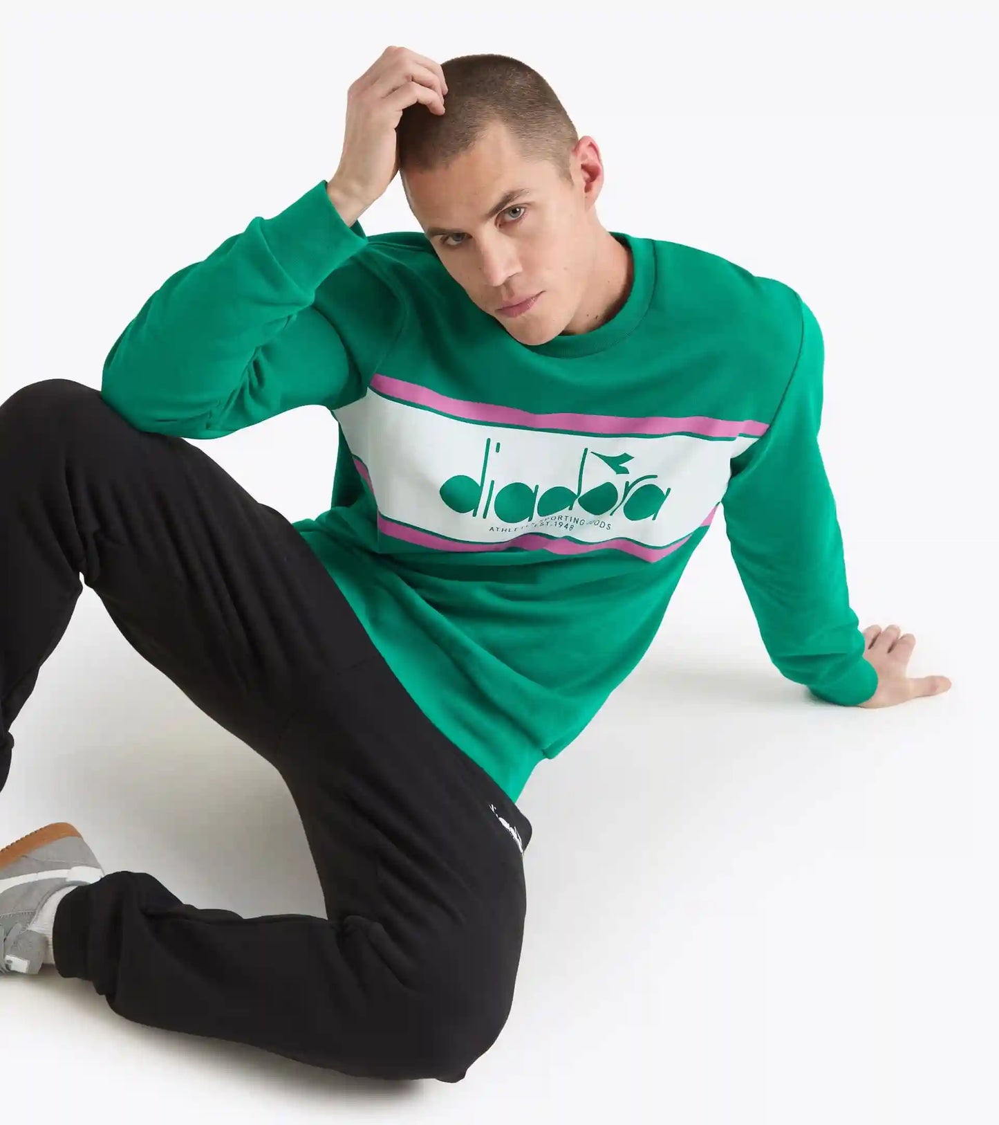 SWEATSHIRT CREW LOGO
