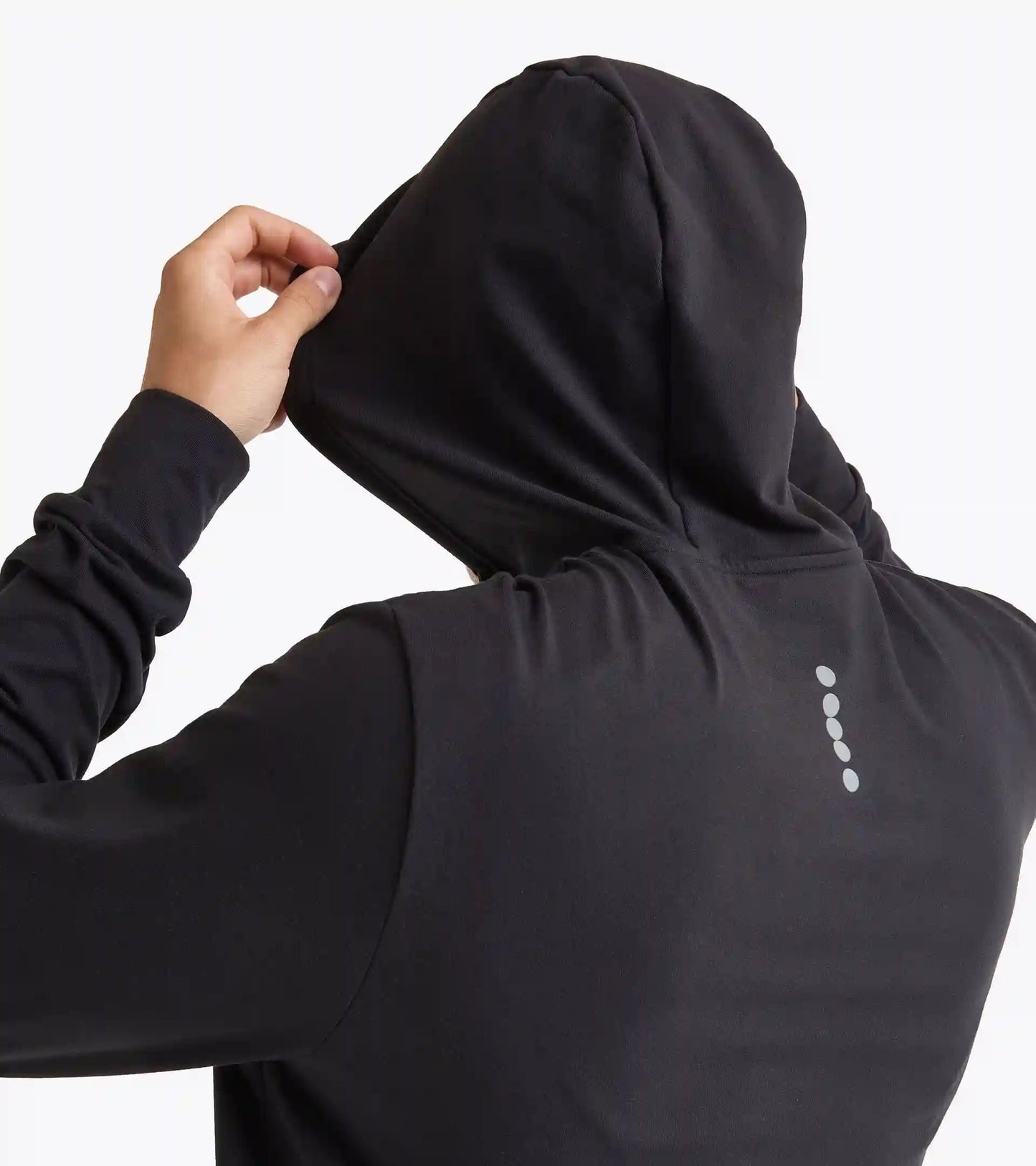 JERSEY PULLOVER HOODIE RUN CREW