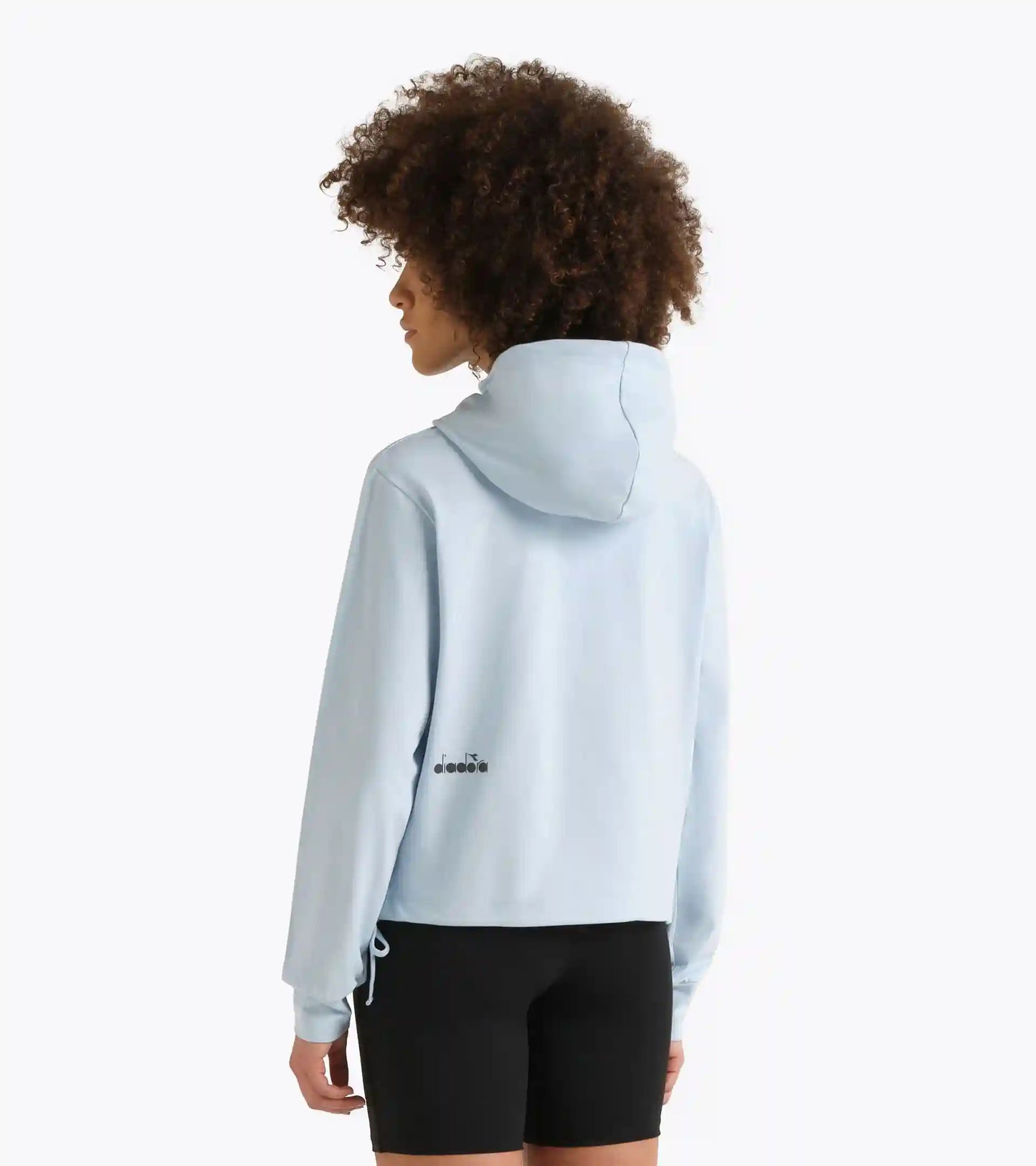 L. JERSEY PULLOVER HOODIE RUN CREW