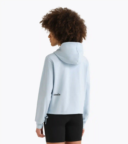 L. JERSEY PULLOVER HOODIE RUN CREW