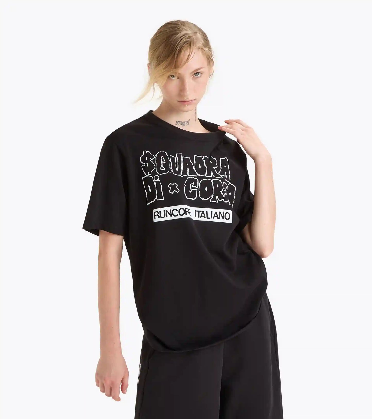 T-SHIRT SS SQUADRA DI CORSA