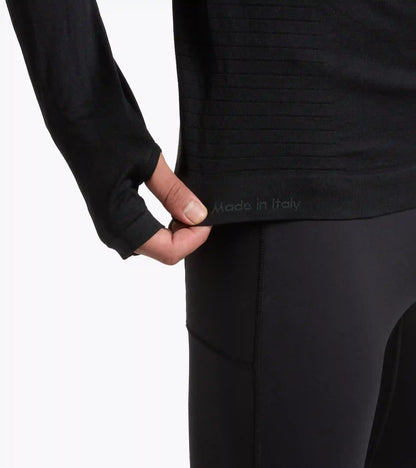LS T-SHIRT 1/2 ZIP STRATOUNO